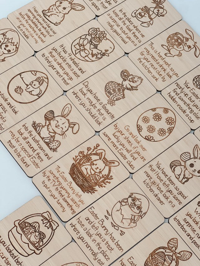 Easter Hunt Clues