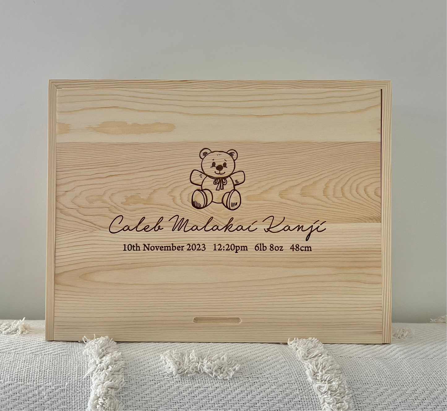 Wooden Keepsake boxes (different styles)