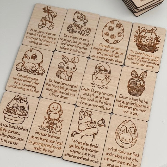 Easter Hunt Clues