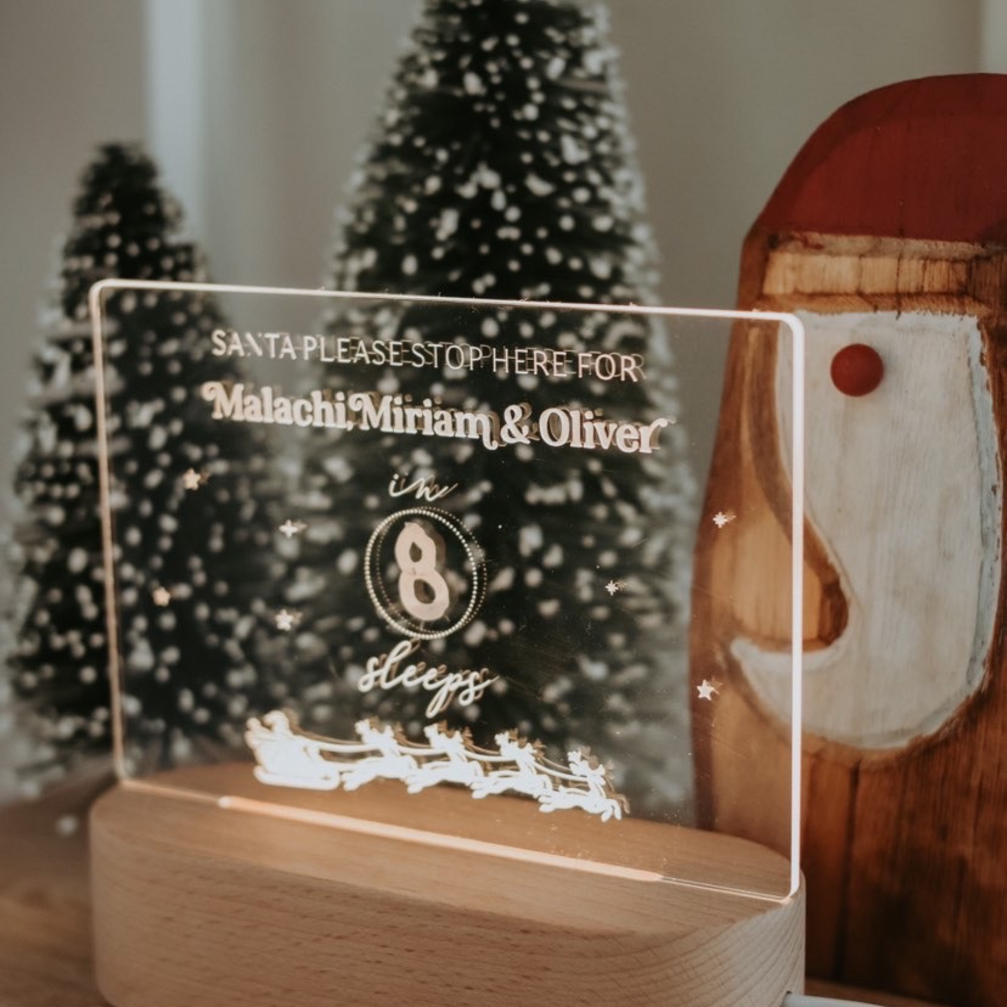 Christmas Countdown Night light