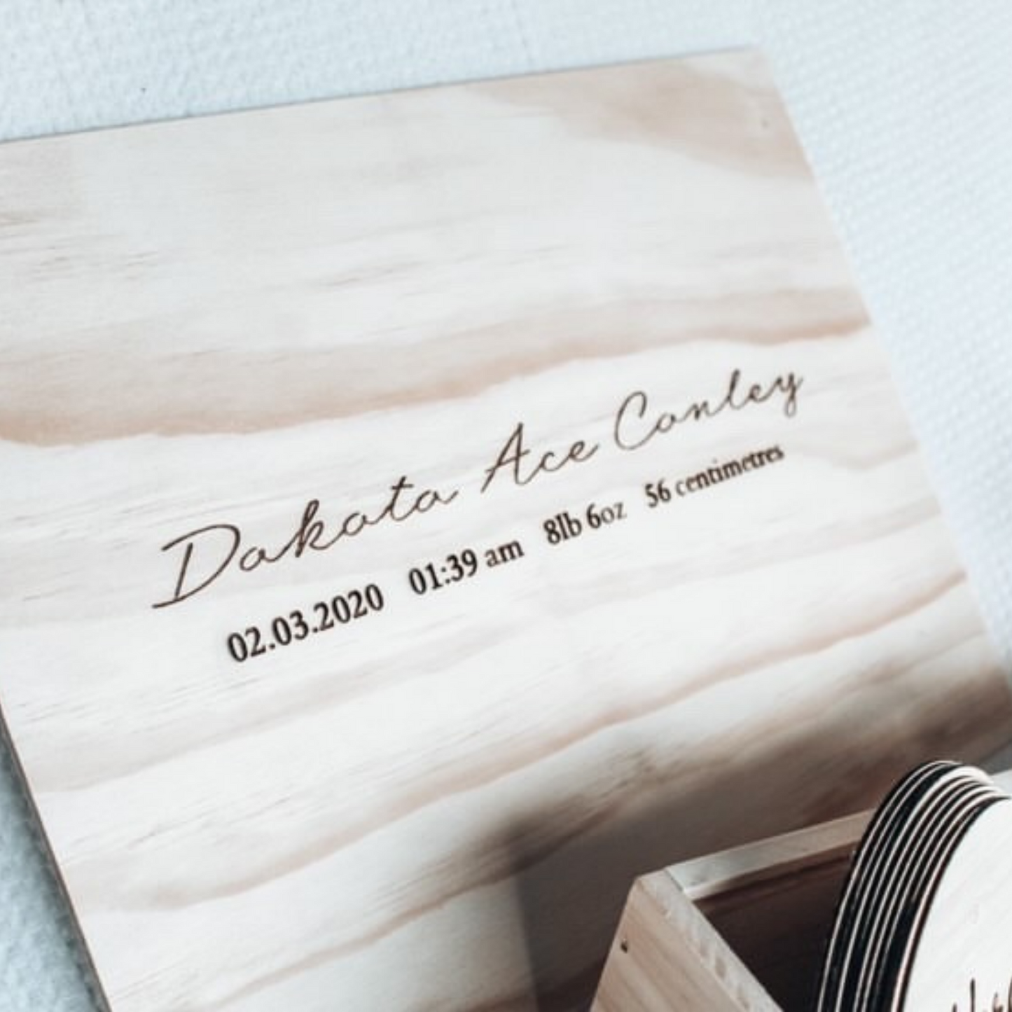 Wooden Keepsake boxes (different styles)