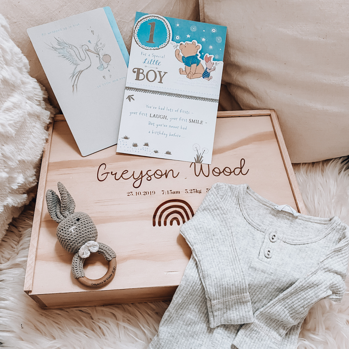 Wooden Keepsake boxes (different styles)