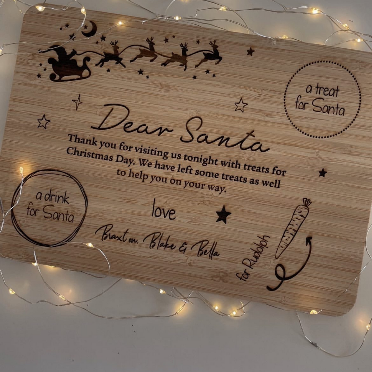 Christmas Eve treat board