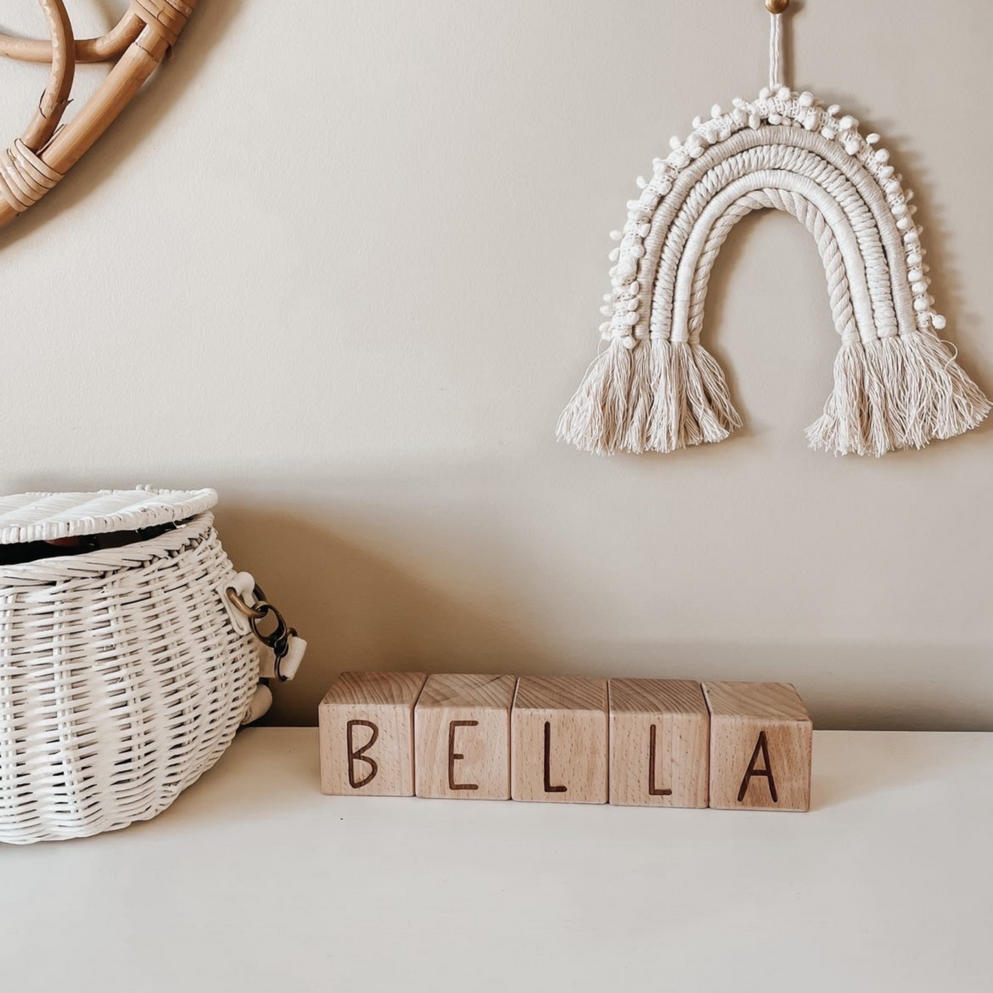 Engraved Letter blocks