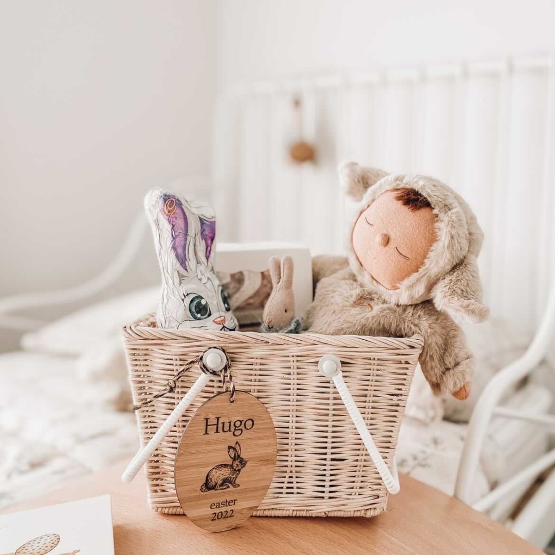 Vintage bunny tag