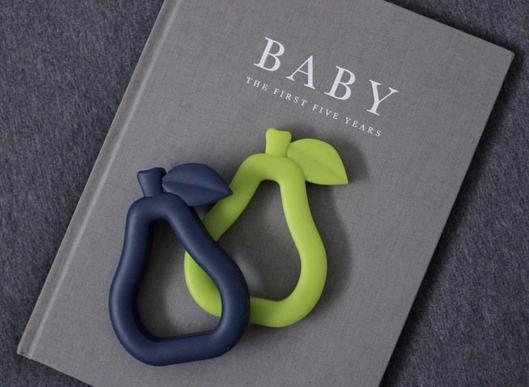 Pear Silicone Teether