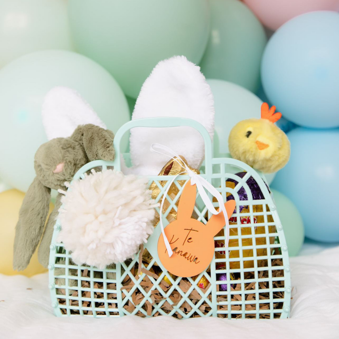 Easter bunny tag