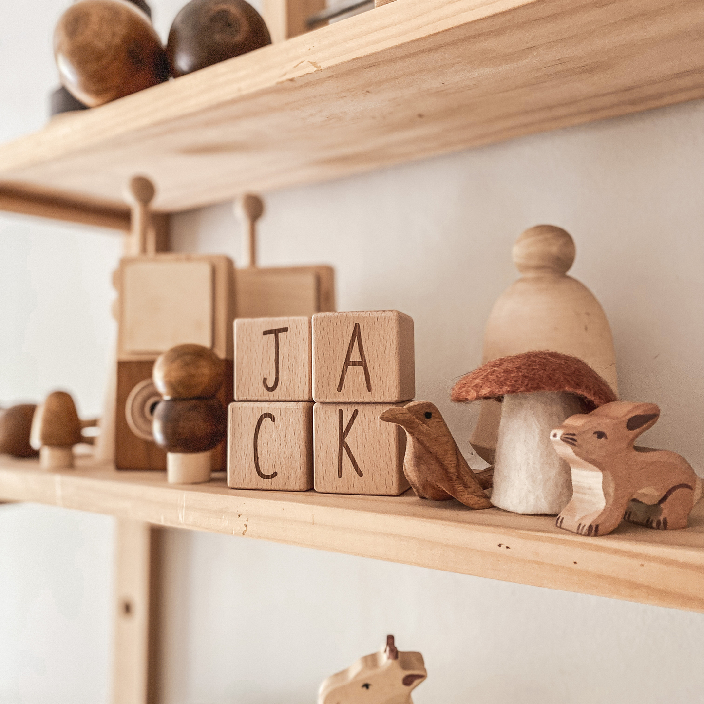 Engraved Letter blocks