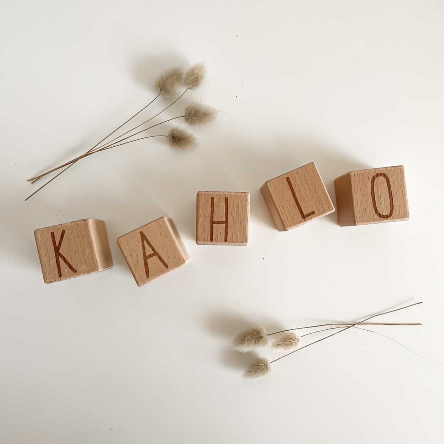 Engraved Letter blocks