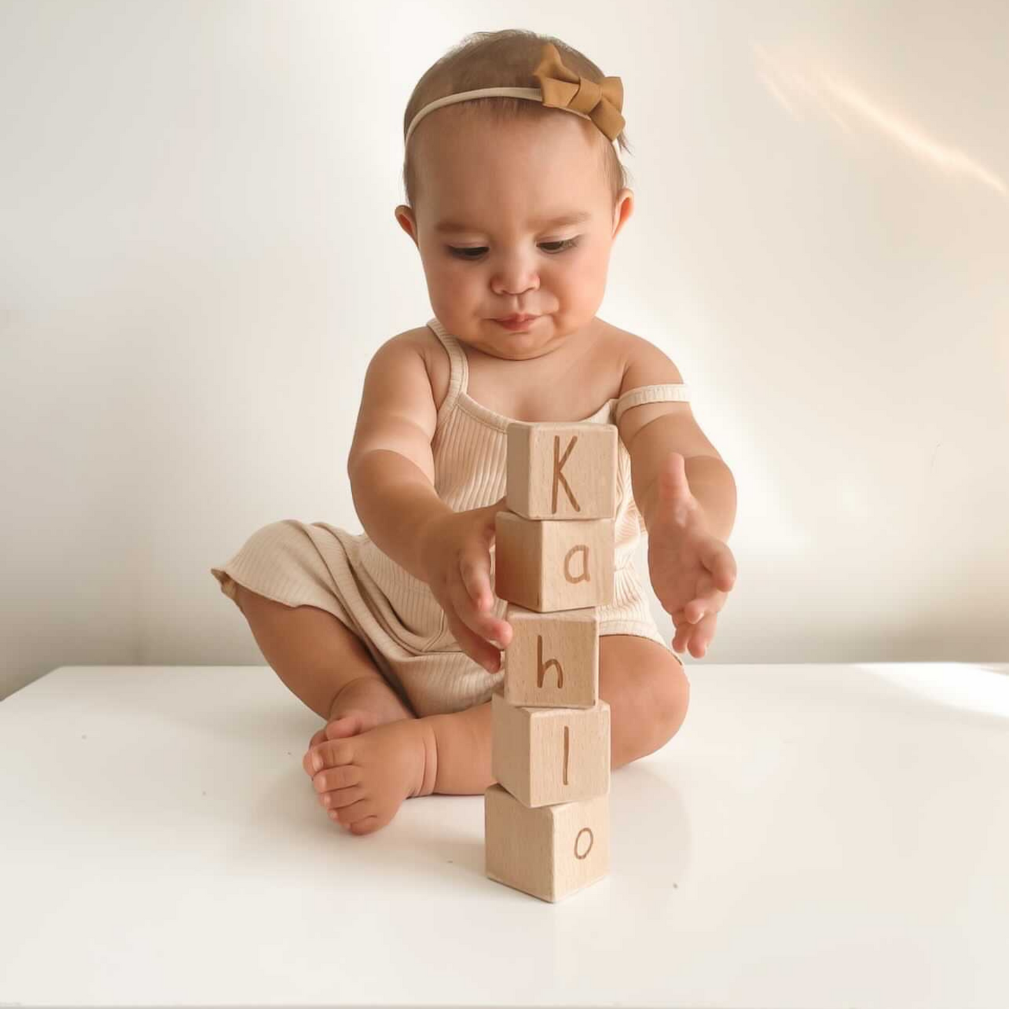 Engraved Letter blocks