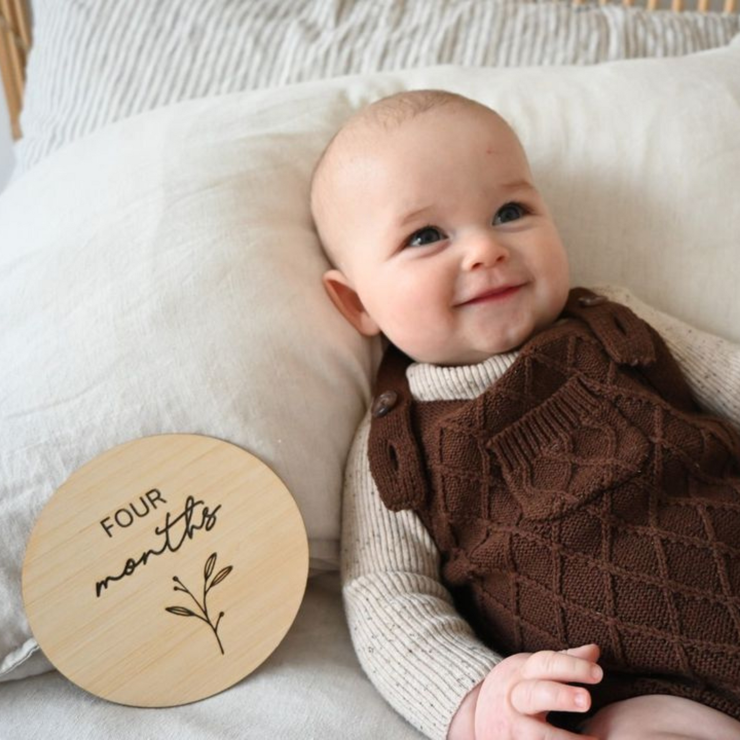 Little Bud Milestone Plaque Set