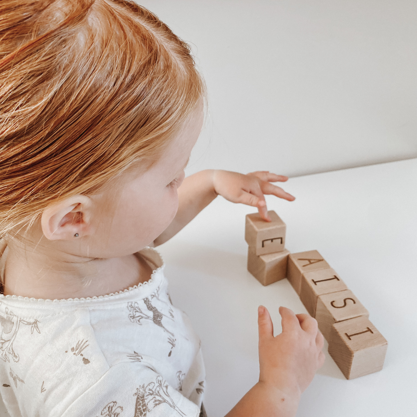 Engraved Letter blocks