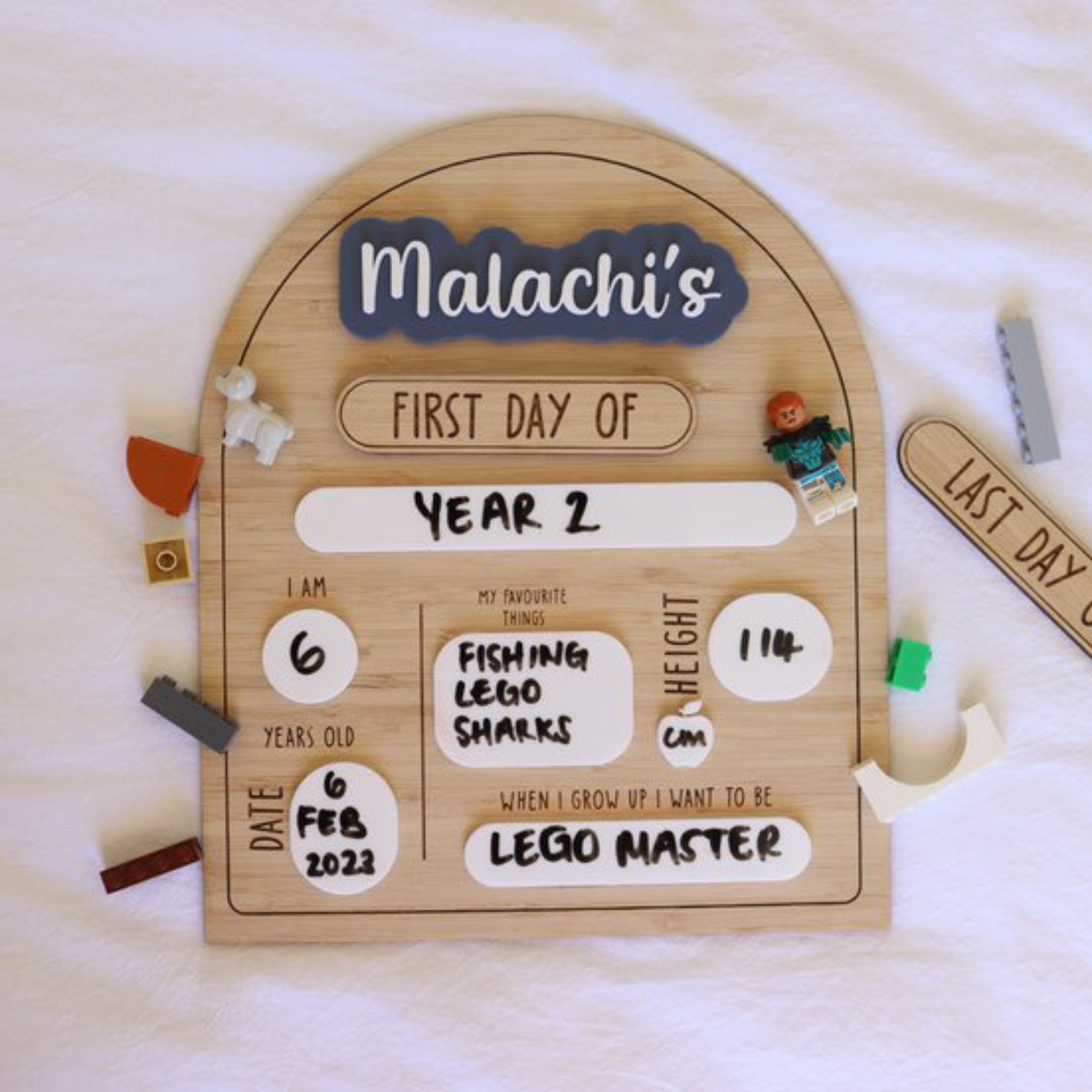 Back to School board- Fun + Interchangeable