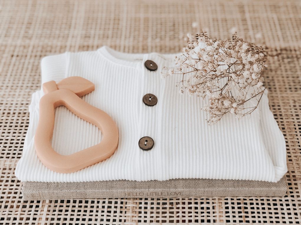 Pear Silicone Teether