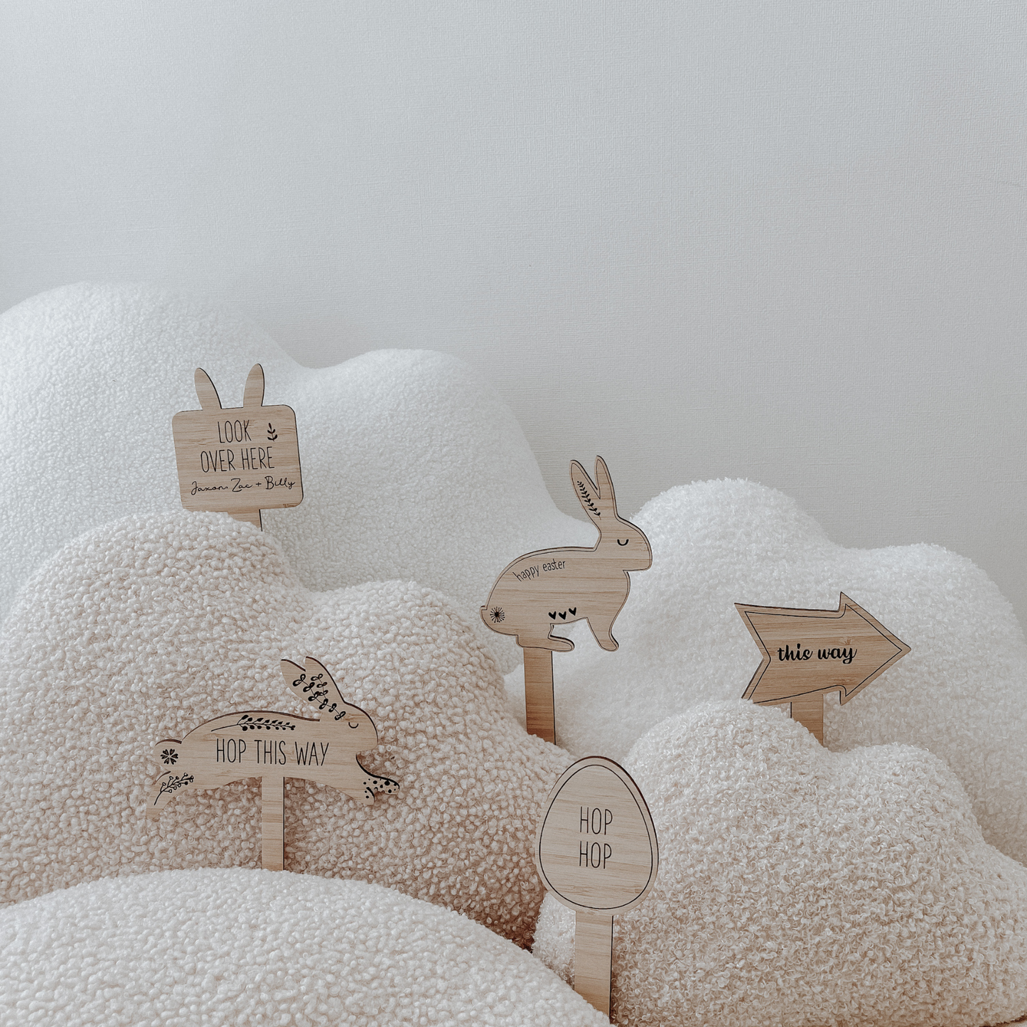 Easter Hunt signs