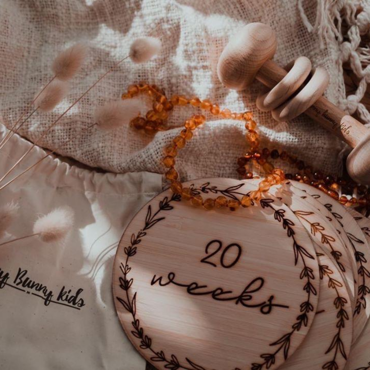 Pregnancy Milestone Plaques