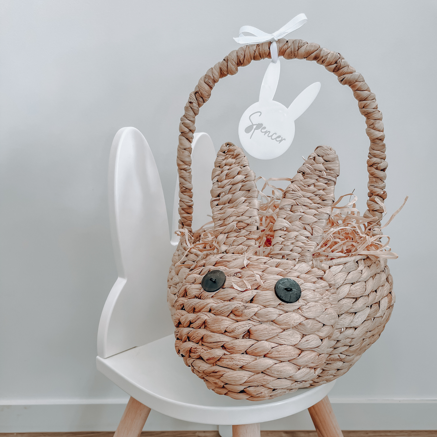 Easter bunny tag
