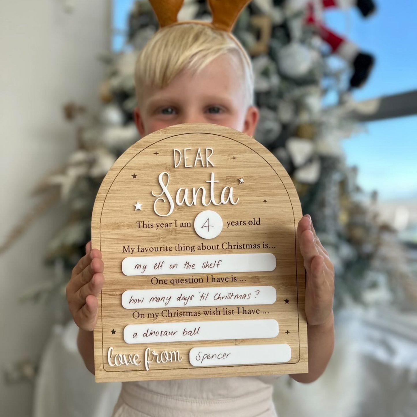 Letter to Santa board- 3 styles