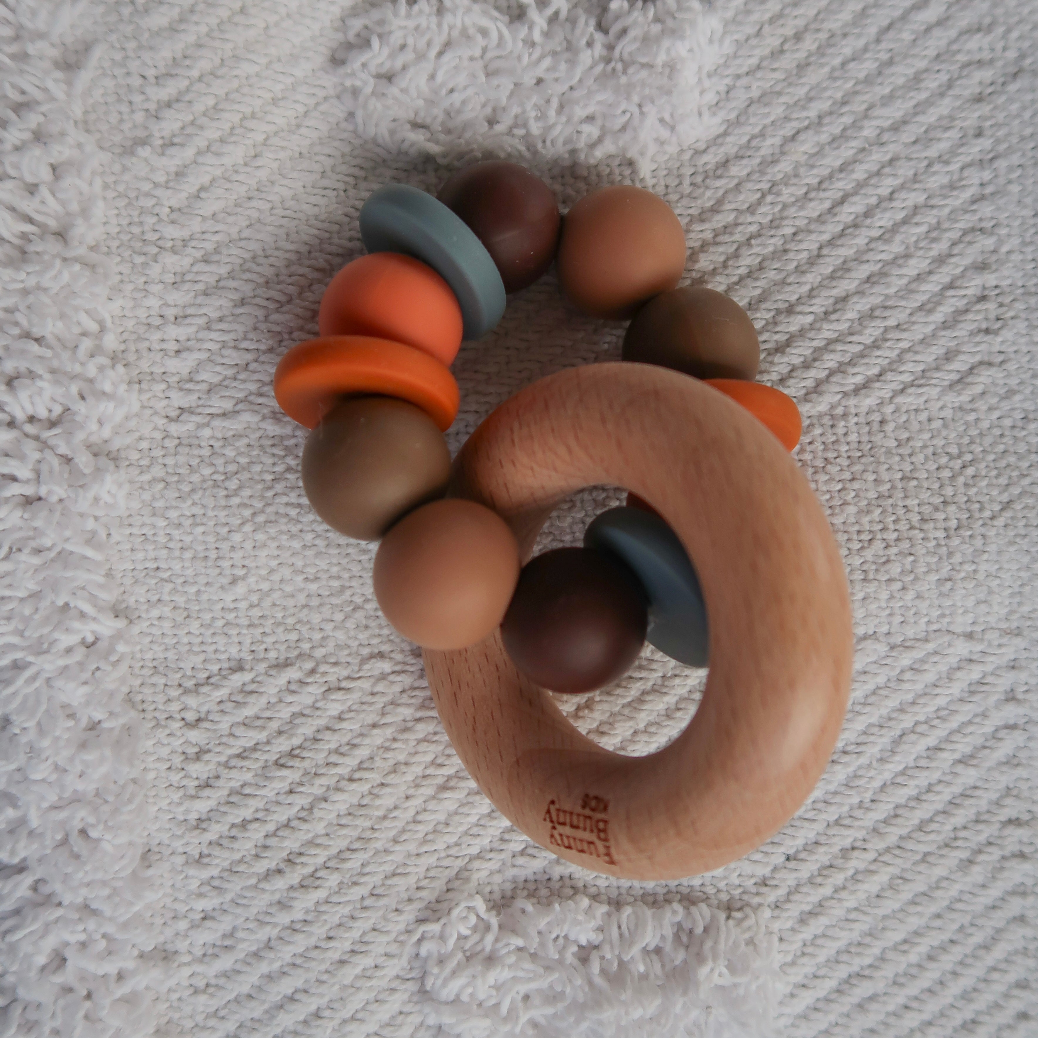 Birch round teether – funnybunnykids