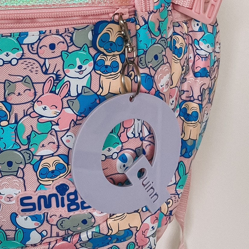 Letter Bag Tags
