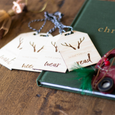 Stag Need Read Want Wear Gift Tags