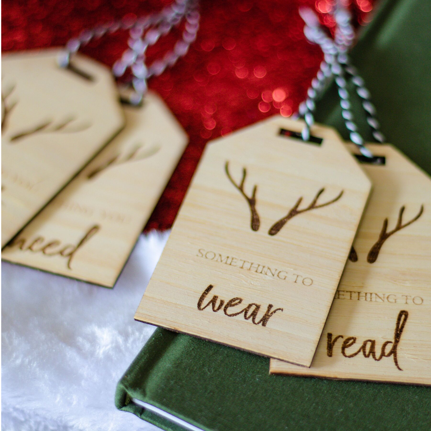 Stag Need Read Want Wear Gift Tags