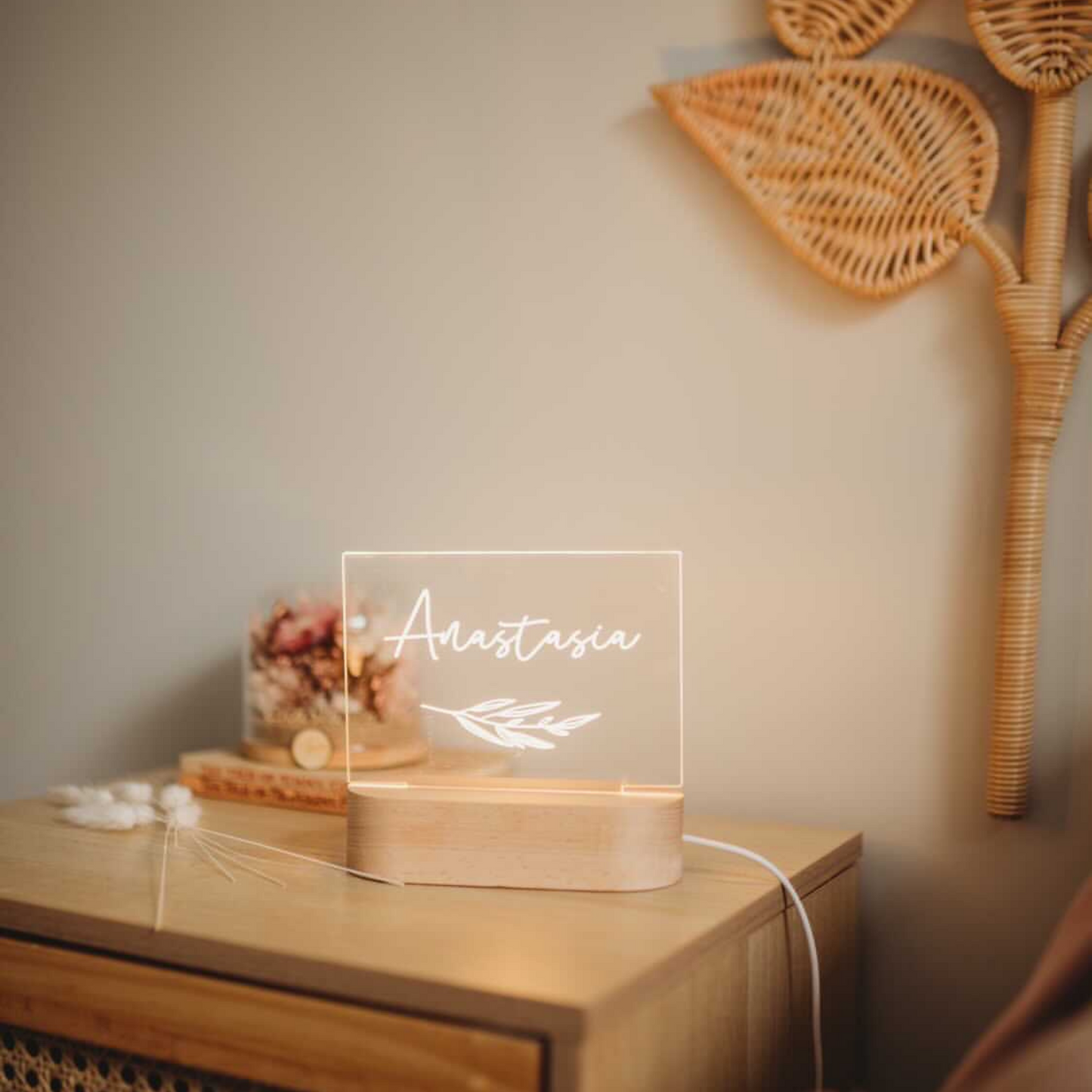 Top piece only- Personalised Room Light