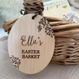 Easter Floral tag