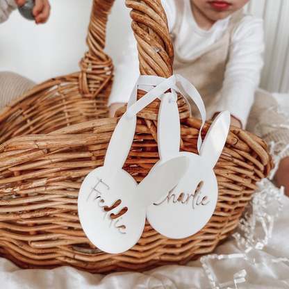 Easter bunny tag