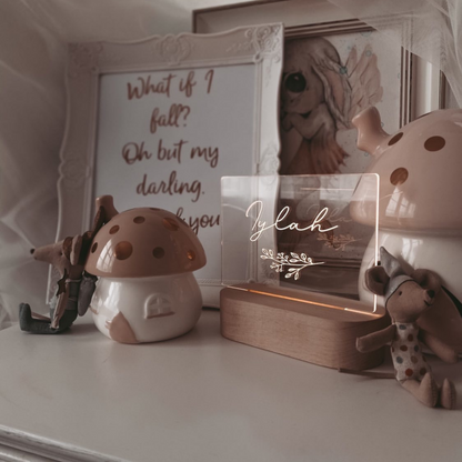 Top piece only- Personalised Room Light