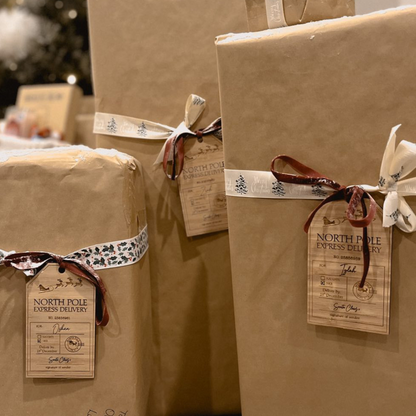 Stocking delivery tag
