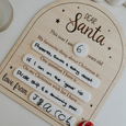 Letter to Santa board- 3 styles
