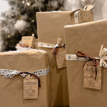 Stocking delivery tag
