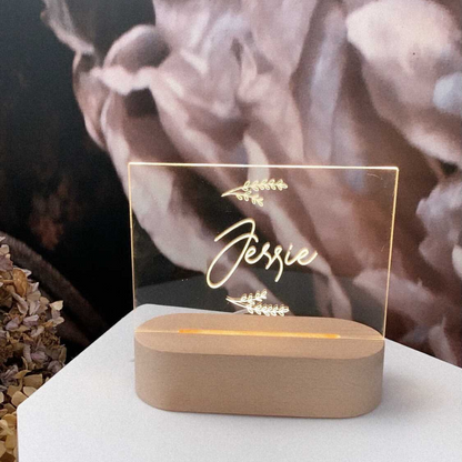 Top piece only- Personalised Room Light