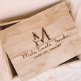 Wooden Keepsake boxes (different styles)