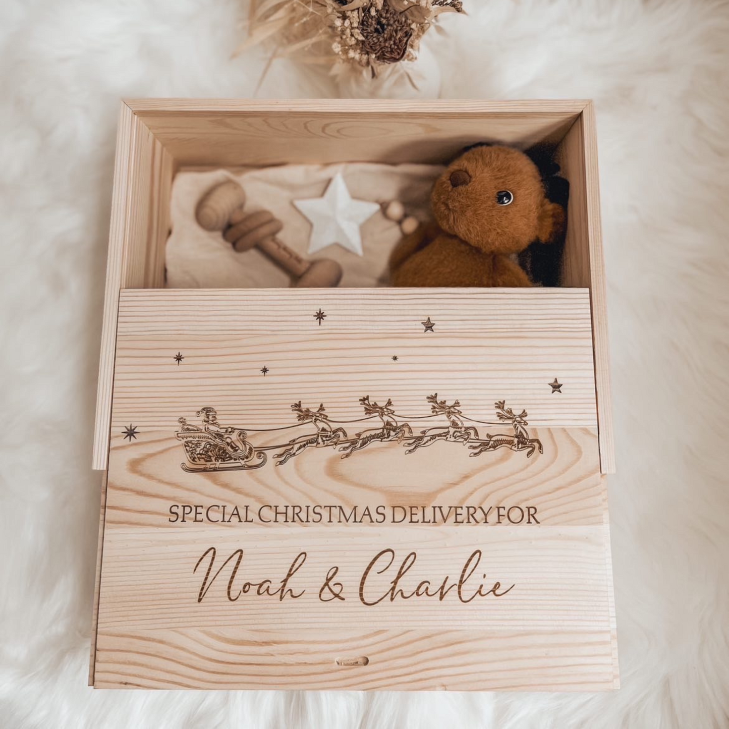 Special Delivery Christmas Keepsake boxes