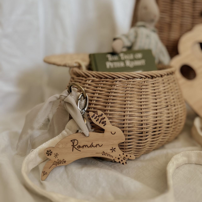 Scandi bunny tag