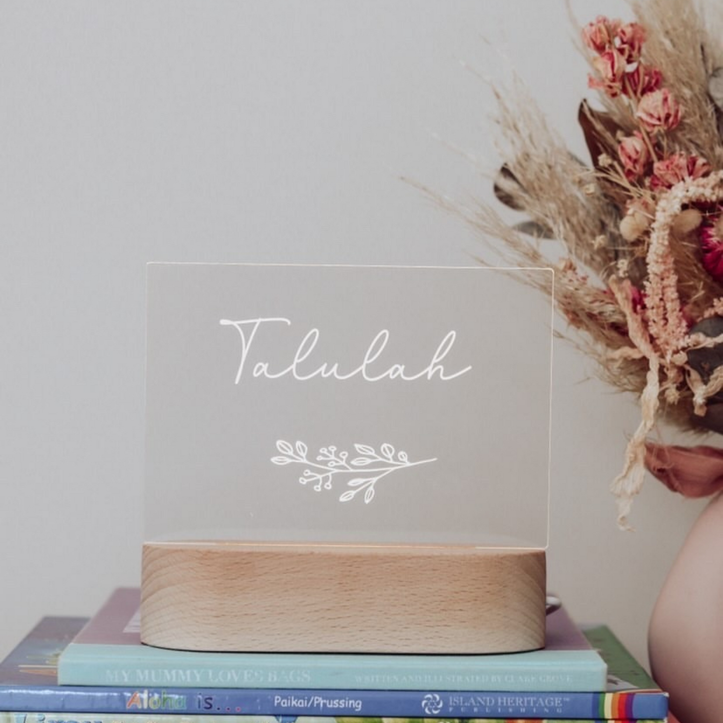 Top piece only- Personalised Room Light