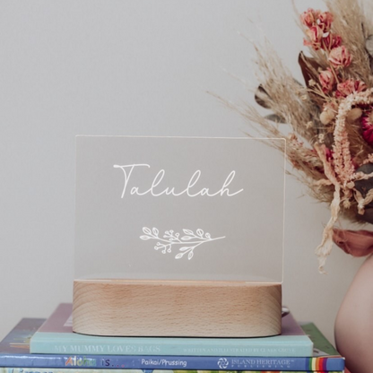 Top piece only- Personalised Room Light